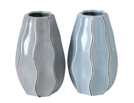 Керамична ваза, 2 цвята