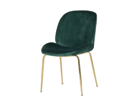 Модерен стол в зелено