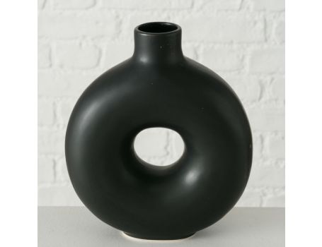 Стилна ваза в черно