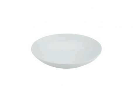 Дълбока чиния в бяло мат