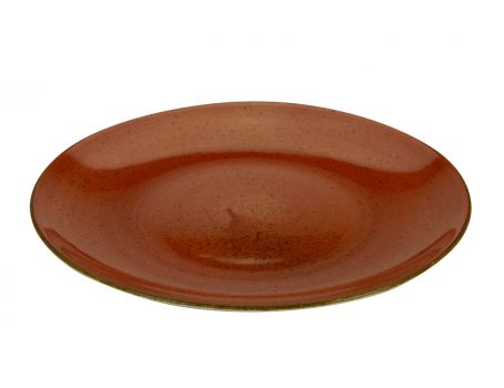Овална чиния за стек - цвят umbra