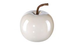 Декоративна ябълка, цвят бяло