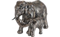 Статуетка "слонове - майка и син"