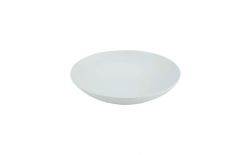 Дълбока чиния в бяло мат