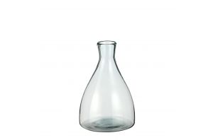 Стъклена ваза, височина 29 см