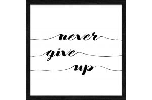 Картина NEVER GIVE UP