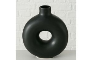 Стилна ваза в черно