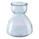 Стъклена ваза, прозрачен цвят 